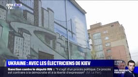 Ukraine: avec les électriciens de Kiev 