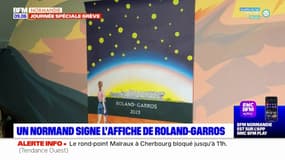 Un Normand signe l'affiche de Roland-Garros