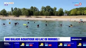 Rhône: une balade aquatique au lac de Miribel