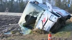 L'accident est survenu à 7h30 sur la route départementale 160 entre Einville au-Jard et Raville-sur-Sânon.