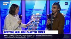 Le chanteur varois Pioli était l'invité de BFM Var 