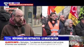 "J'ai commencé à 16 ans je ne me vois pas travailler jusqu'à 64 ans": ce peintre en bâtiment manifeste pour la première fois de sa vie