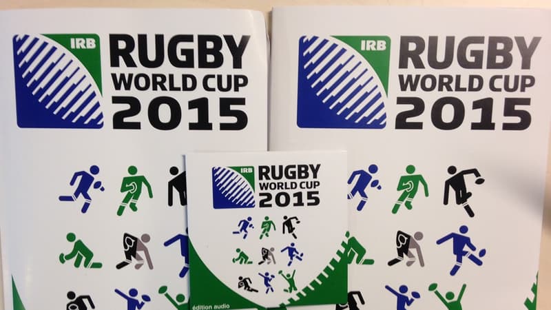HandiCapZéro et la Rugby World Cup ont édité un guide de la Coupe du monde 2015 à destination des aveugles et mal voyants