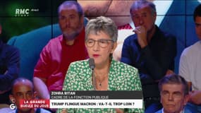  #Trump - "@EmmanuelMacron  a raison de ne pas répondre par tweet !" @ZohraBitan #GGRMC