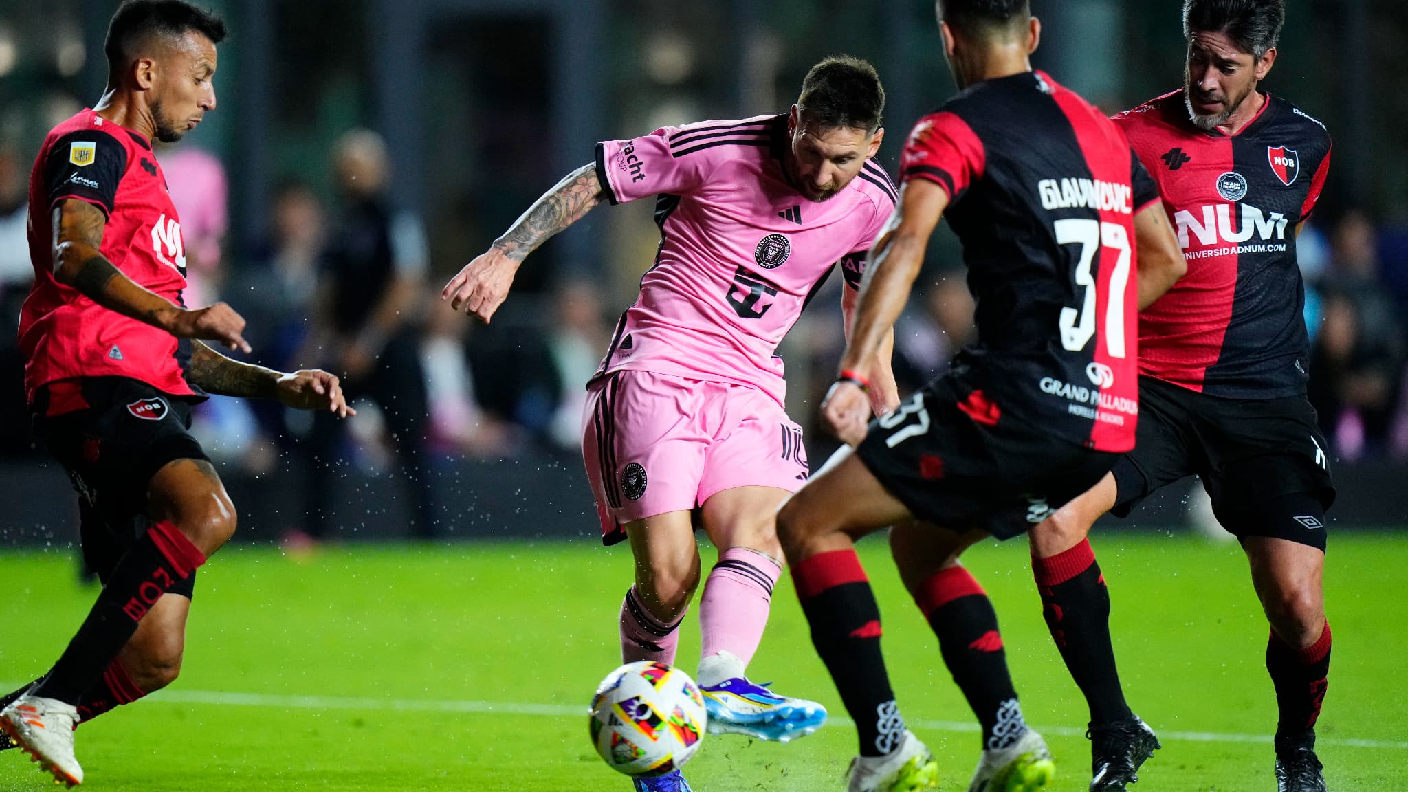 Amical: Messi a joué contre les Newell's Old Boys, son club d'enfance