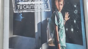 La campagne de publicité dans les rues de Valence et Montélimar contre le trafic de drogue et les consommateurs