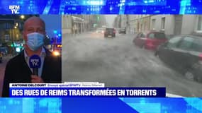 Des rues de Reims transformées en torrents - 04/06