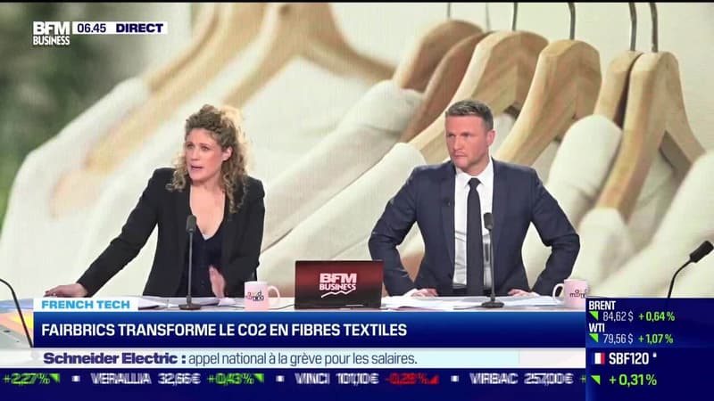 Benoît Illy (Fairbrics) : Fairbrics transforme le CO2 en fibres textiles - 17/01