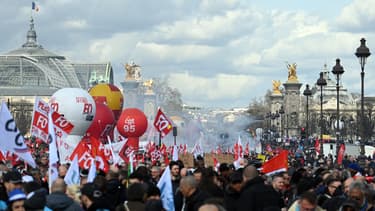 Manifestation à Paris le 15 mars