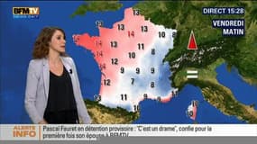 La météo pour ce vendredi 6 novembre 2015