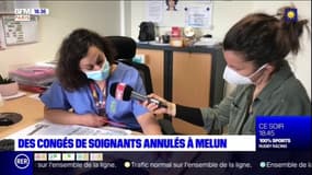Seine-et-Marne: des congés de soignants annulés à Melun 