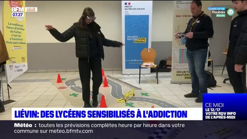 Liévin: des lycéens sensibilisés aux addictions