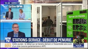 Stations-service : début de pénurie