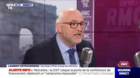 Pour le secrétaire d'Etat chargé des retraites, l'objectif de faire voter le texte avant les municipales est "tenable"