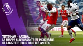 Tottenham - Arsenal : La frappe surpuissante (et incroyable) de Lacazette (sous tous les angles)