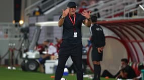 Laurent Blanc, entraîneur d'Al-Rayyan au Qatar