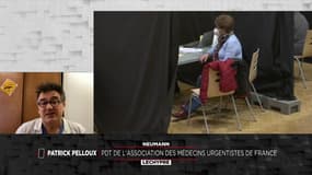 "Aux Etas-Unis, ils rouvrent New-York et nous on referme Paris!" Patrick Pelloux dans "Neumann-Lechypre" sur RMC et RMC Story.