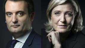 Florian Philippot et Marine Le Pen s'affrontent par médias interposés.