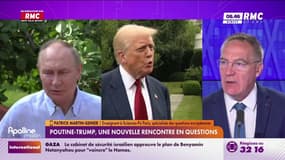Rencontre Poutine-Trump? "À partir du moment où Poutine accepte le principe même d'une rencontre avec les USA, (...) une poignée de main serait historique", indique  Patrick Martin-Genier, spécialiste des questions européennes