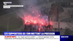 Des supporters de l'OM entrent de force au centre d'entraînement, 25 interpellations