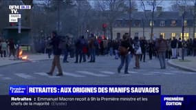 Comment s'organisent les manifestations sauvages contre la réforme des retraites?