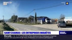 Incendie de Saint-Chamas: les entreprises restent inquiètes