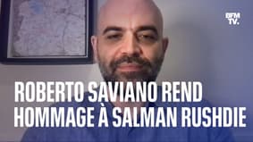 Roberto Saviano ha reso omaggio al suo amico Salman Rushdie