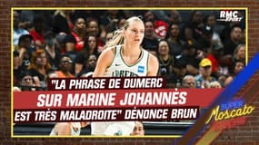 Basket : "La phrase de Dumerc sur Johannès est très maladroite" dénonce Brun