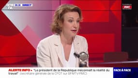 "Faire le tour du Vieux-Port": Marylise Léon (CFDT), estime que "le président de la République qui méconnaît la réalité du travail"