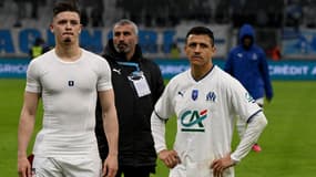 Vitinha avec Alexis Sanchez en mars 2023