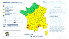 L'alerte concerne les Landes, les Pyrénées-Atlantiques, le Gard et l'Hérault.