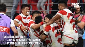 Mondial rugby : le Japon domine les Samoa, le point sur les classements