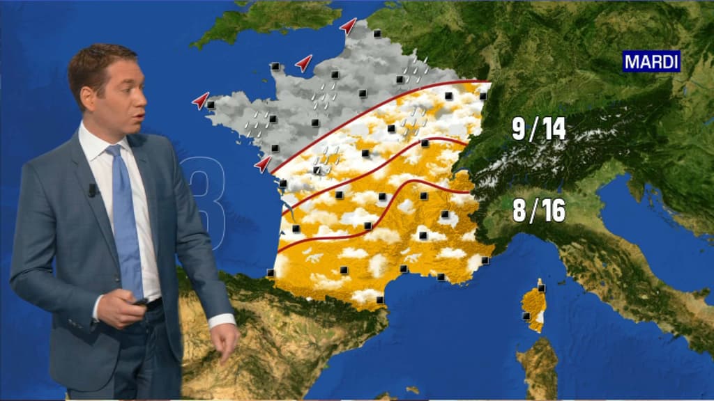 La météo des vacances de Noël. La météo des vacances de Noël.
