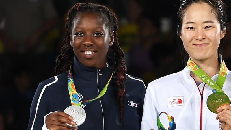 Haby Niaré, médaillée d'argent en taekwondo (JO 2016)