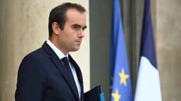 Sébastien Lecornu à l'Elysée, le 21 juillet 2023.