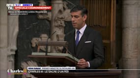 Couronnement: le Premier ministre britannique Rishi Sunak lit un passage de la Bible