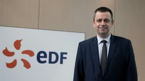 Le PDG d'EDF, Luc Remont, le 17 février 2023 à Paris