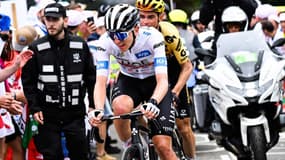 Tadej Pogacar sur le Tour de France, le 5 juillet 2023