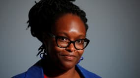 Sibeth Ndiaye lors d'une conférence de presse à l'Elysée, le 17 juin 2020