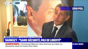 Nicolas Sarkozy: "Sans sécurité, il n'y a pas de liberté"