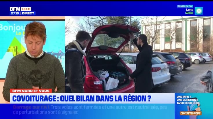 BFM Nord et vous: le bilan du covoiturage dans la région