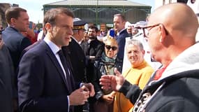 Emmanuel Macron à Dole le 27 avril 2023 