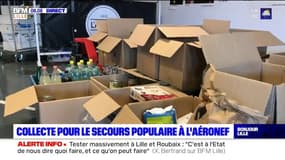 Lille: l'Aéronef devient un point de collecte pour le Secours Populaire  