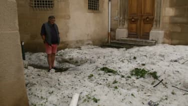 Des grêlons gros comme des balles de golf ou de ping-pong se sont abattus sur certains départements du Sud-est.