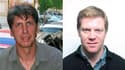 Stéphane Taponier (à gauche) et Hervé Ghesquière, les deux journalistes de France télévisions enlevés en décembre 2009 en Afghanistan. Michèle Alliot-Marie a déclaré lors des questions d'actualité à l'Assemblée nationale espérer une libération "dans les p