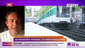 "En 2012, Londres était à 18% de stations accessibles" au PMR "contre 9% à Paris aujourd'hui", déplore Nicolas Mérille, conseille national accessibilité pour APF France handicap