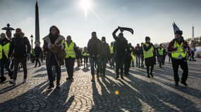 A Paris, 1.200 personnes ont atteint la place de la Concorde.