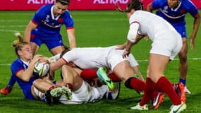 France-Angleterre lors du Mondial de rugby, le 15 octobre 2022