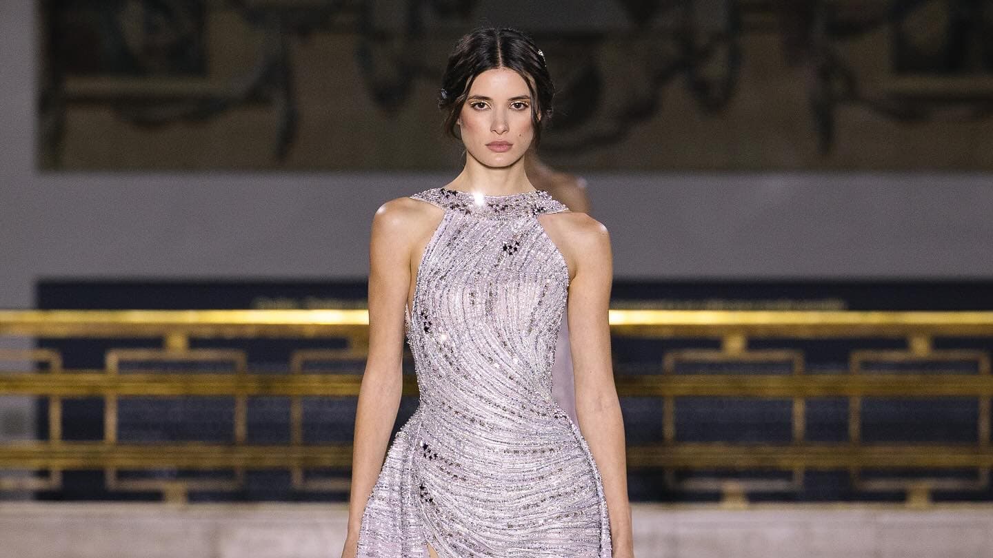 Le défilé Tony Ward couture printemps été 2025