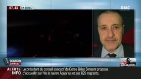 "Des vies humaines sont concernées. Il serait inacceptable de ne rien dire et de ne rien faire alors que la #Corse est relativement à proximité" 